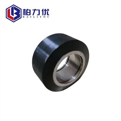 ล้อโหลดโพลียูรีเทนสีดำ